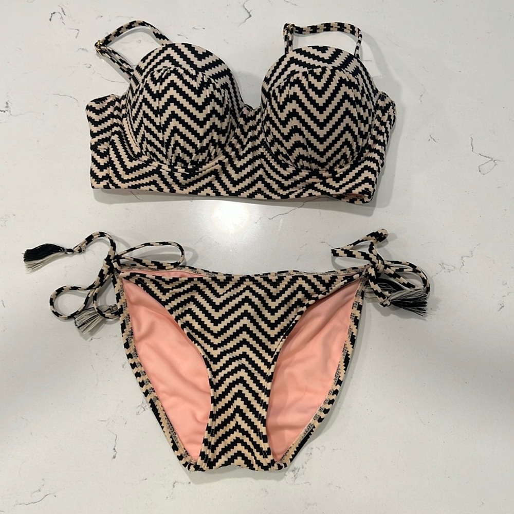 Black/Nude Bikini
